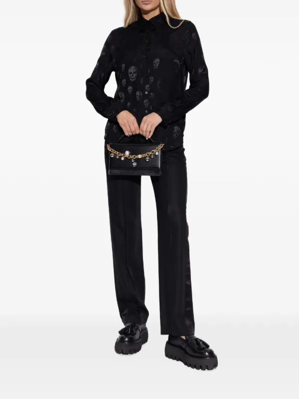 Alexander McQueen Sofa ローファー | ブラック | FARFETCH JP