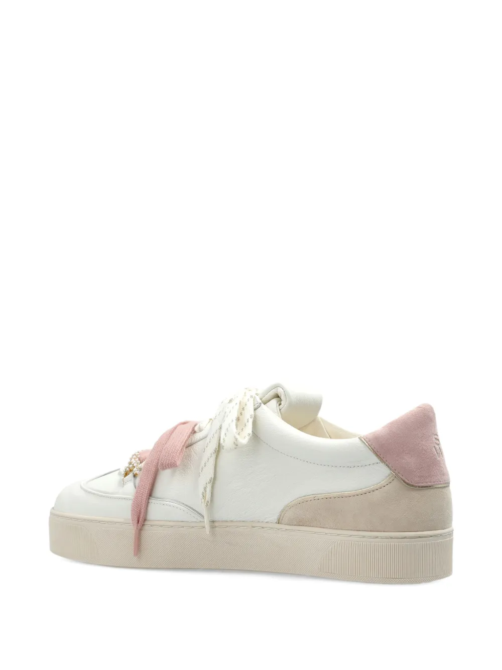 Stuart Weitzman Katoenen sneakers Wit