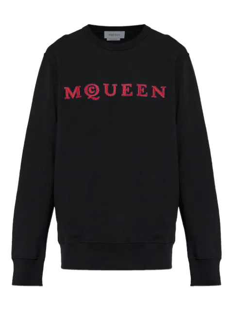 Alexander McQueen embroidered long-sleeves sweater