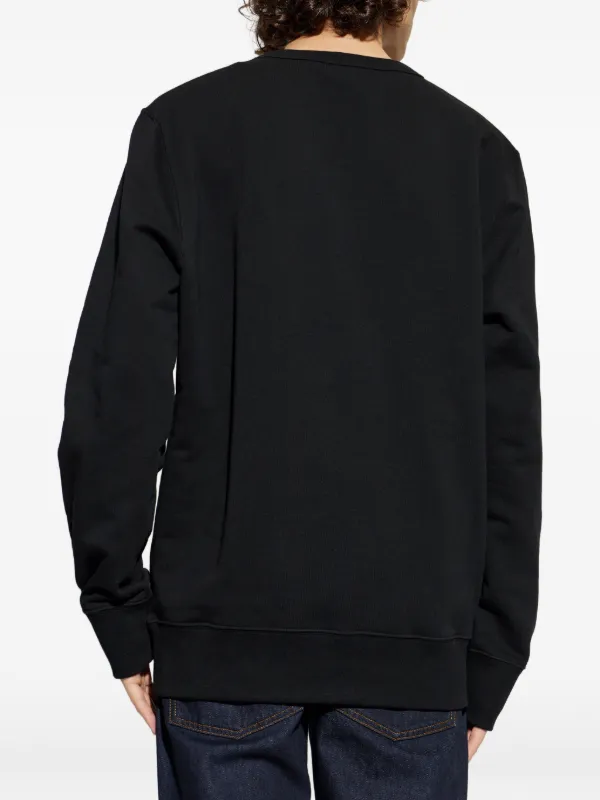 Alexander McQueen Embroidered long-sleeves Sweater | Black
