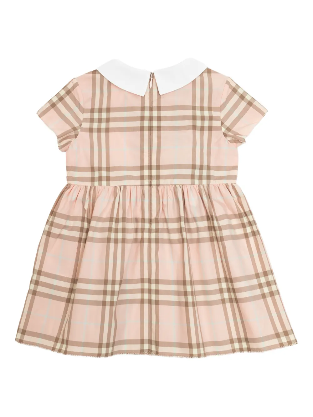 Burberry Kids Eadelle check-pattern dress - Roze