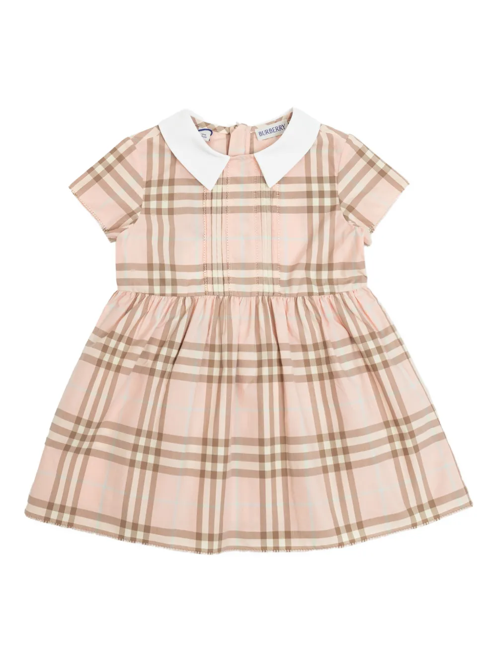 Burberry Kids Eadelle check-pattern dress - Rosa