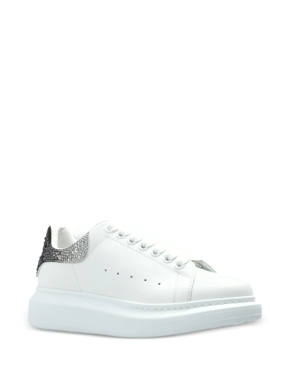 Alexander McQueen embellished sneakers - Wit