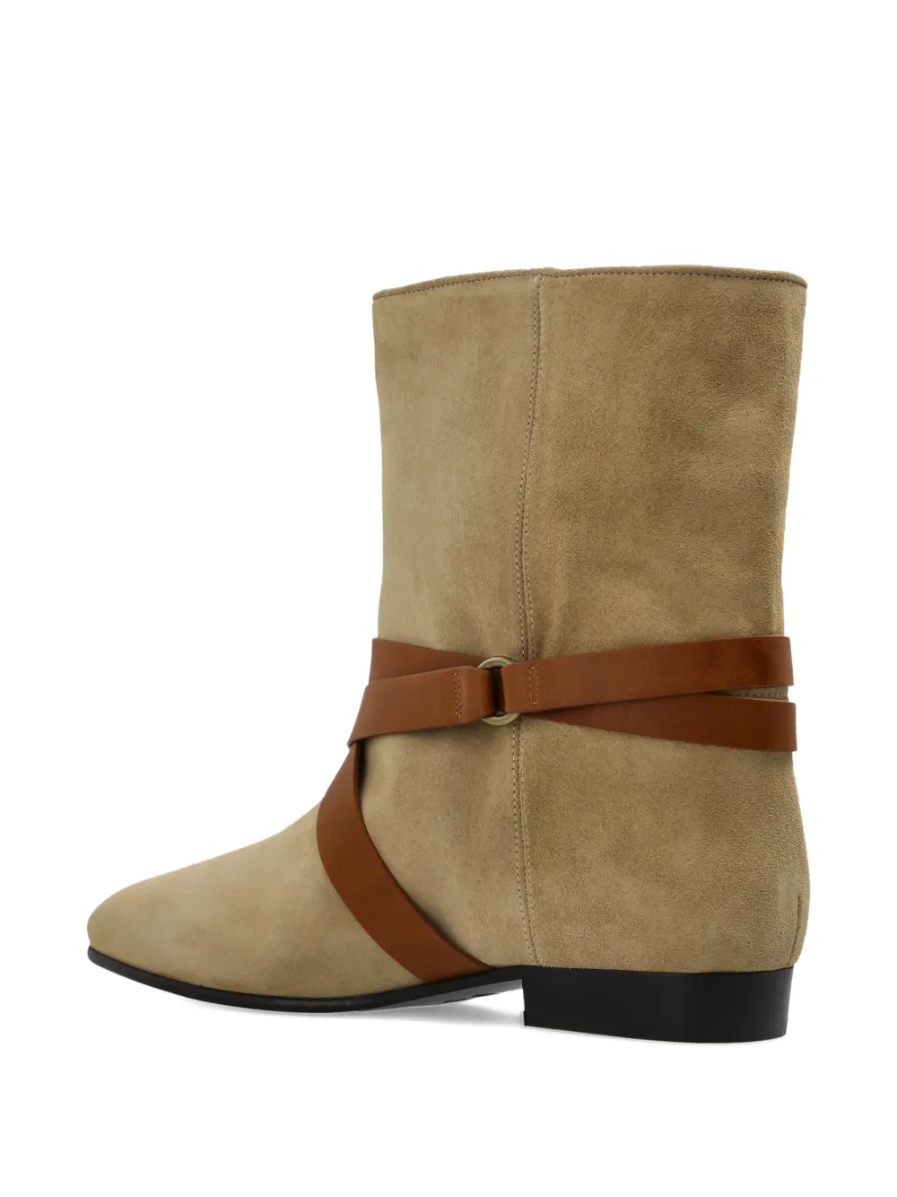 ISABEL MARANT Rejen suede ankle boots Beige