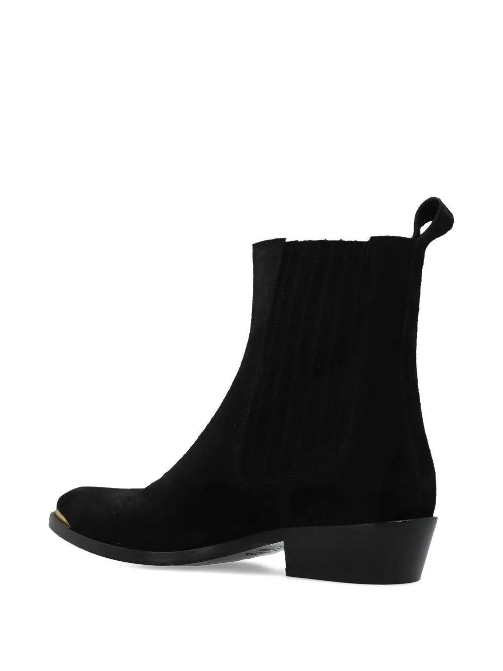 ISABEL MARANT Delano suede ankle boot Zwart