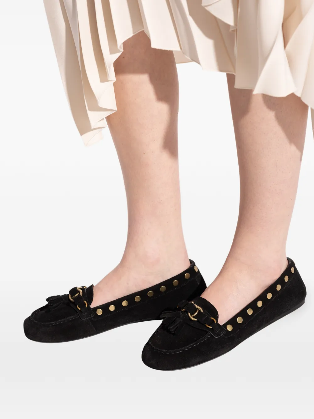 ISABEL MARANT Faxel loafers Zwart
