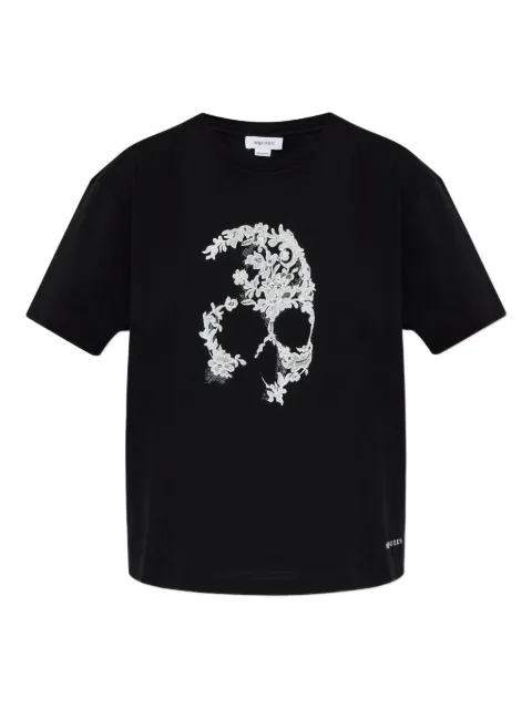 Alexander McQueen skull-lace T-shirt