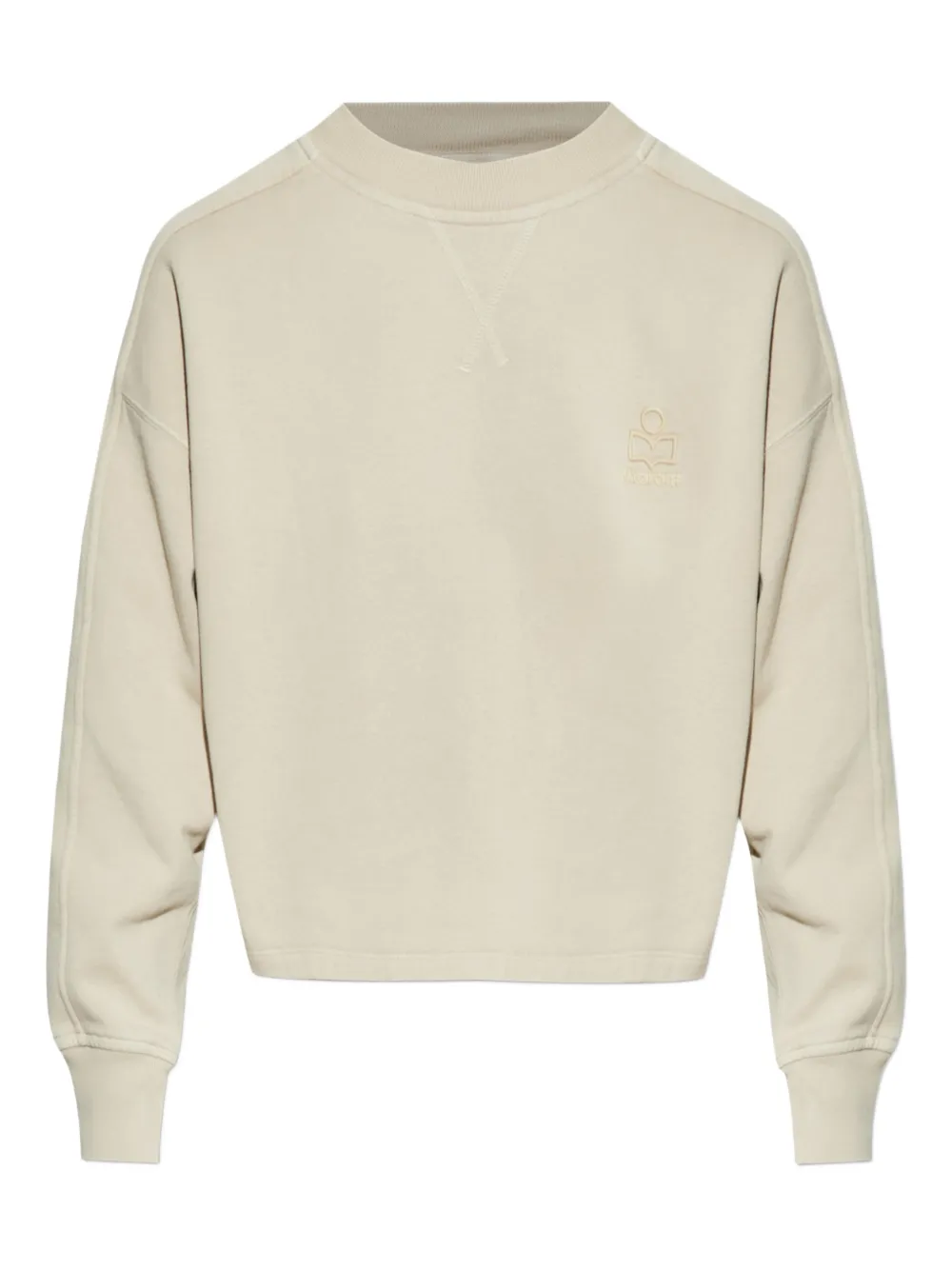 Isabel Marant Étoile Sunny Embroidered Sweatshirt In Neutral