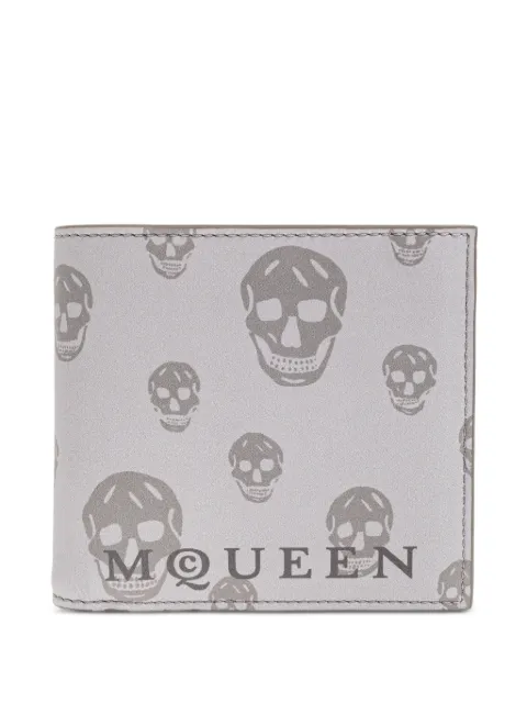 Alexander McQueen skull-print wallet