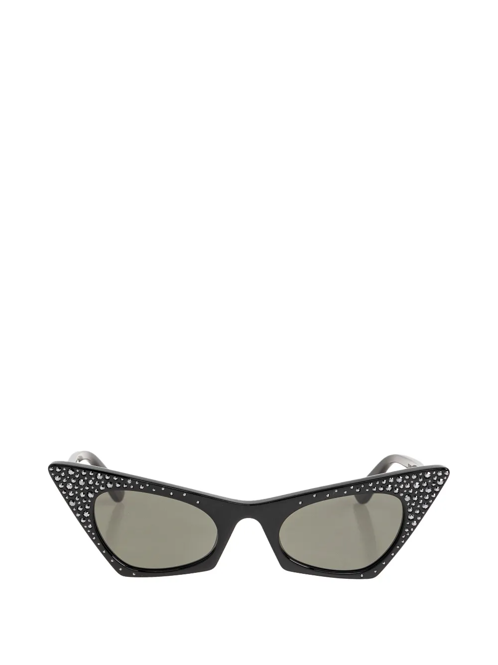 Alexander McQueen Eyewear embellished cat-eye sunglasses - Nero