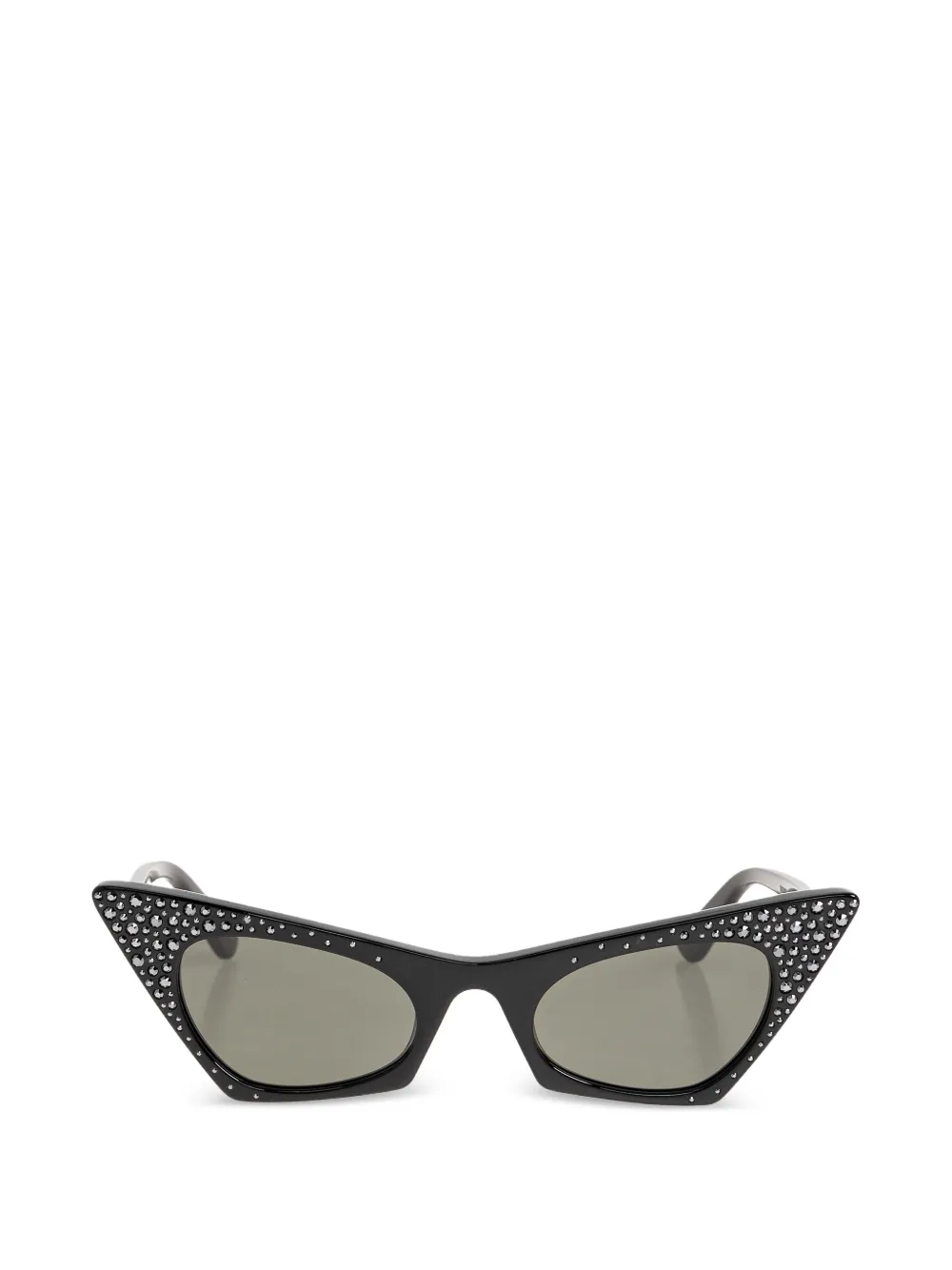 Alexander McQueen Eyewear embellished cat-eye sunglasses - Nero
