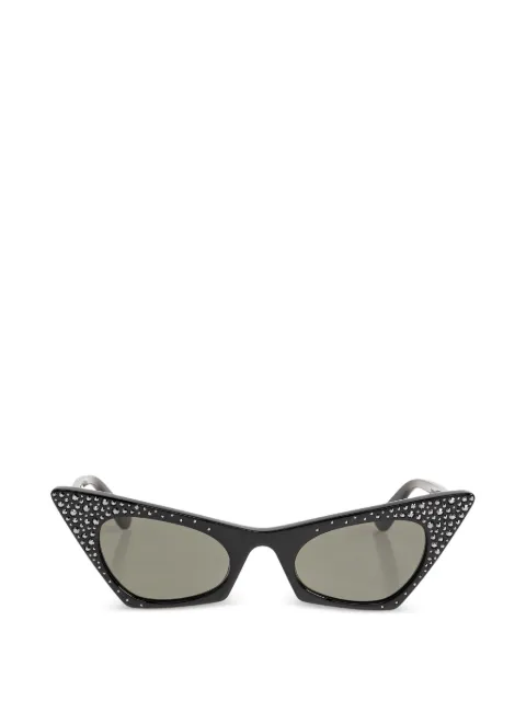 Alexander McQueen Eyewear Occhiali cat-eye con decorazione