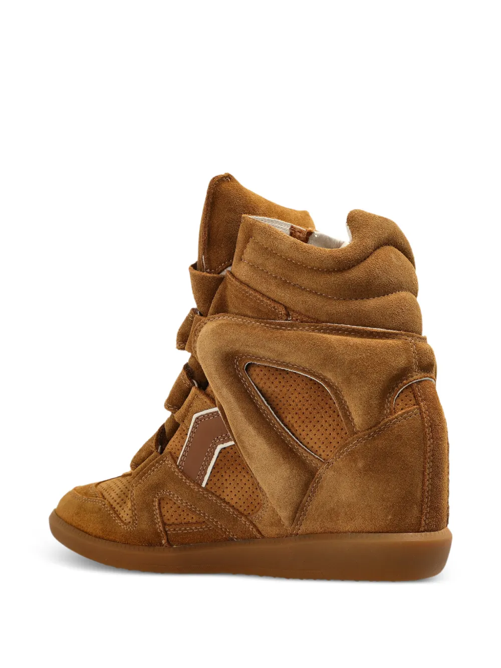 ISABEL MARANT Bekett touch-strap sneakers Bruin