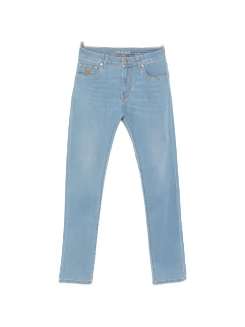 Corneliani logo jeans