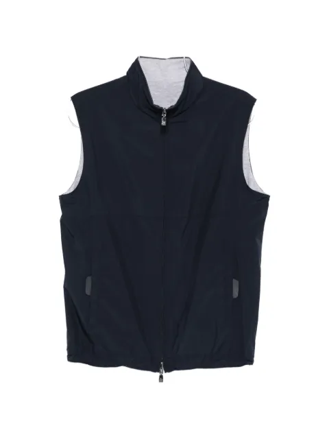 Corneliani zip-up gilet  