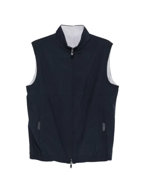 Corneliani zip-up gilet  