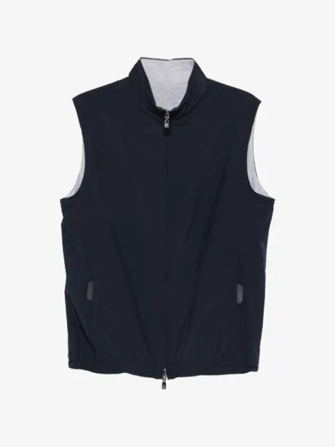 Corneliani zip-up gilet  