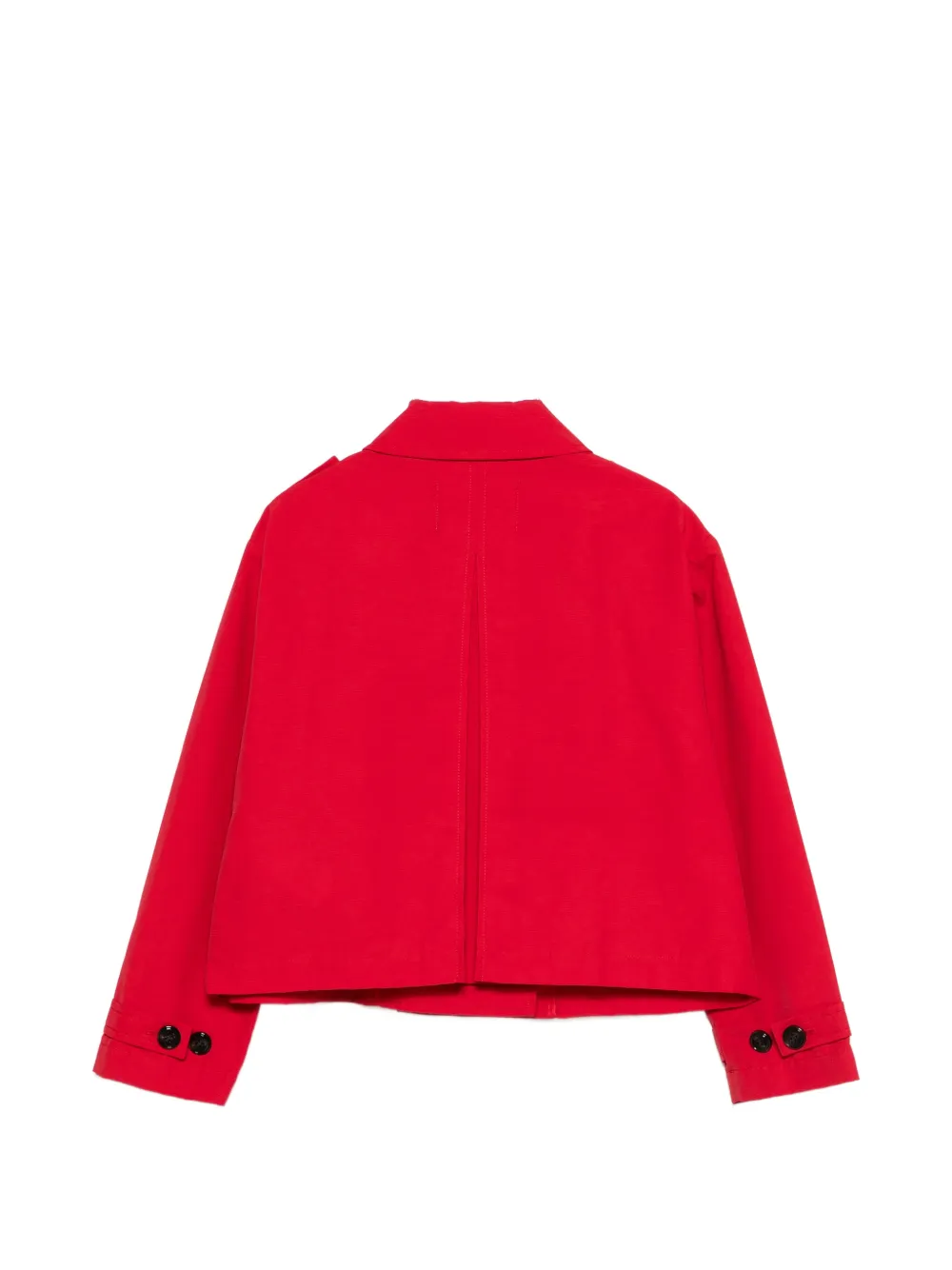 MAX&Co. Kids Cropped jack met knopen Rood
