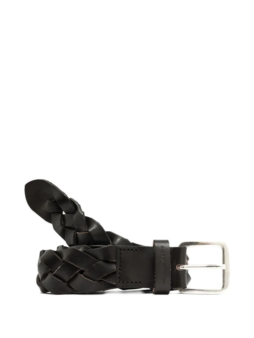 GIANNI CHIARINI woven-design belt - Schwarz