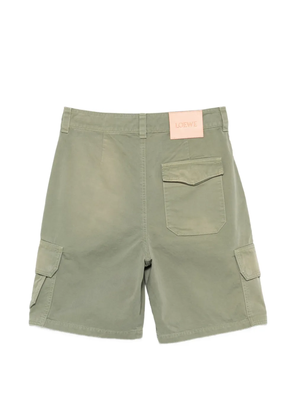 LOEWE x Paula's Ibiza cargo pocket shorts - Groen