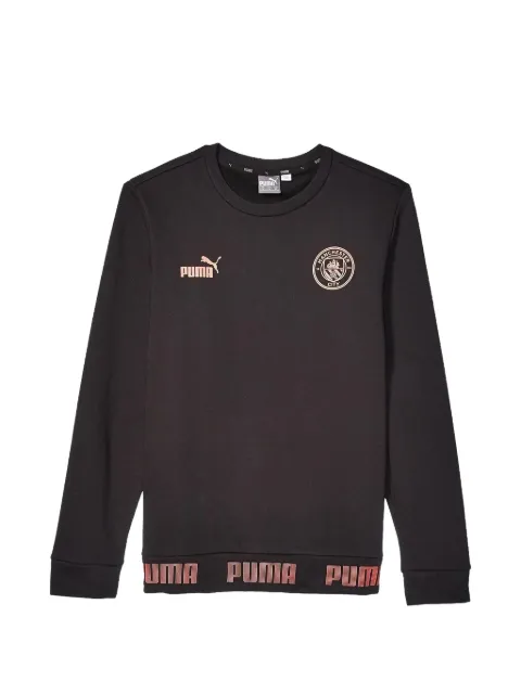 PUMA Manchester City logo-detail sweatshirt
