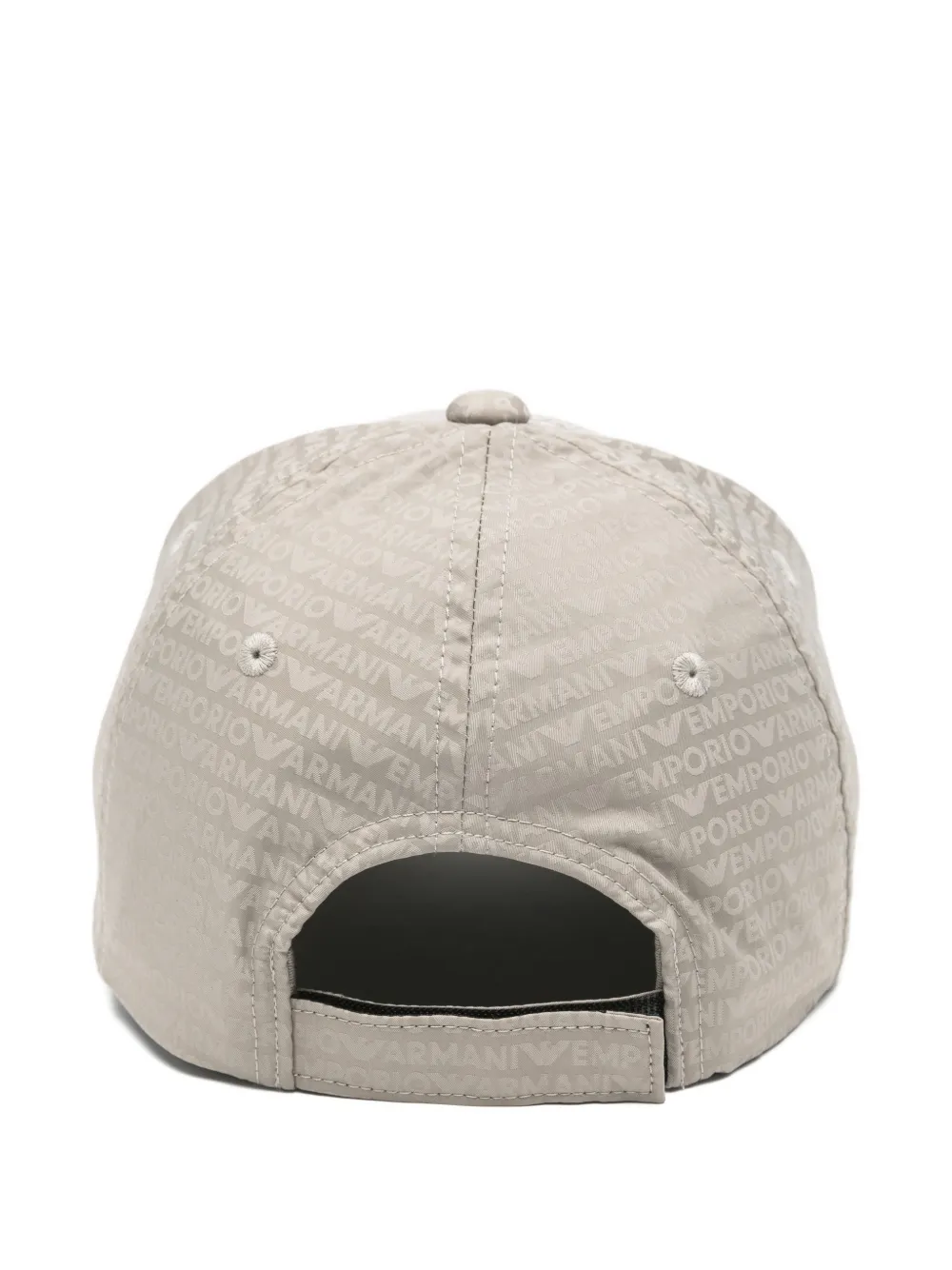 Emporio Armani logo baseball cap - Grijs