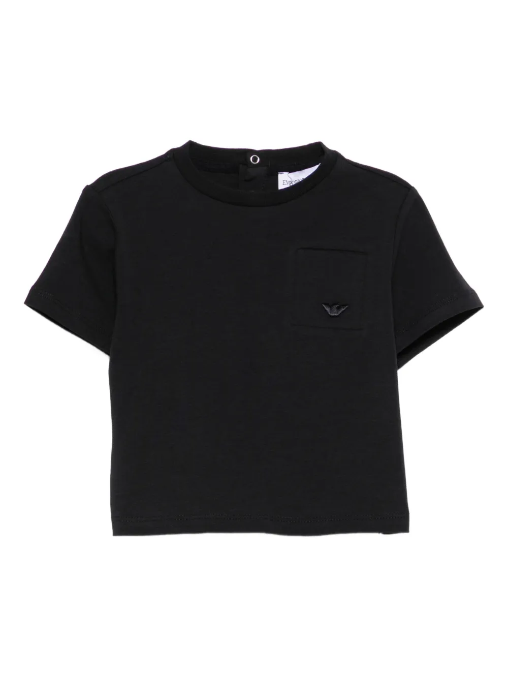 Emporio Armani Kids pocket T-shirt - Nero