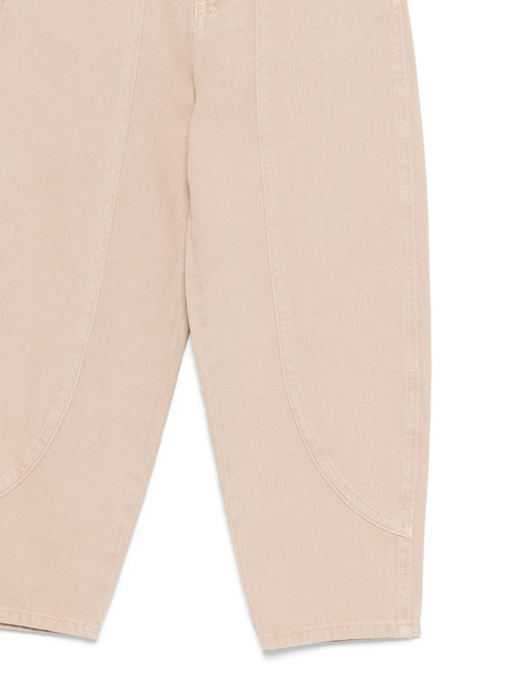 Emporio Armani Kids Broek met zak aan de voorkant Beige