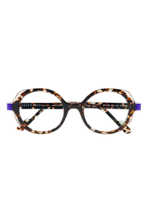 Face À Face round-frame tinge1 glasses
