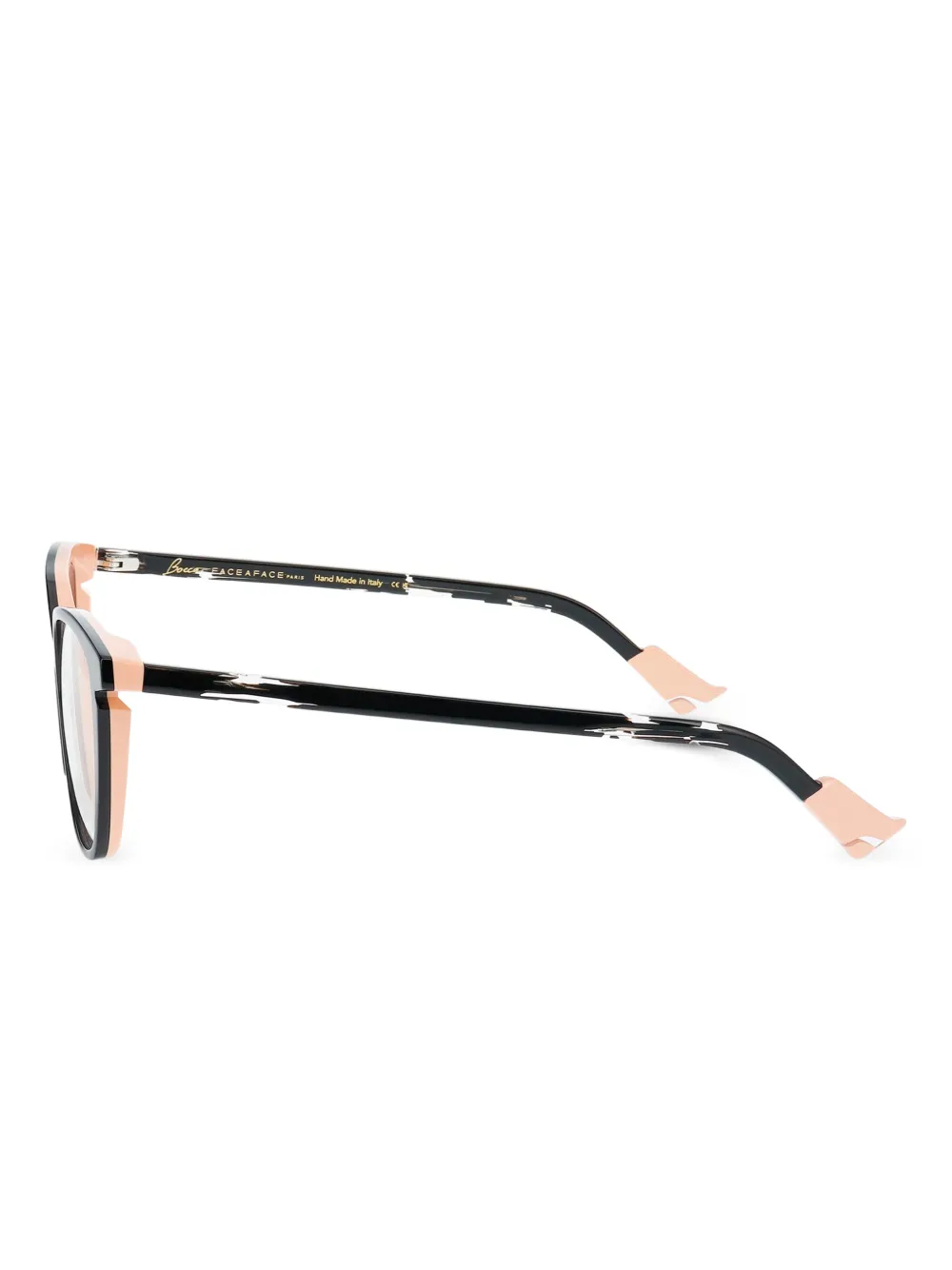  Face à Face Round-frame Glasses - Black 