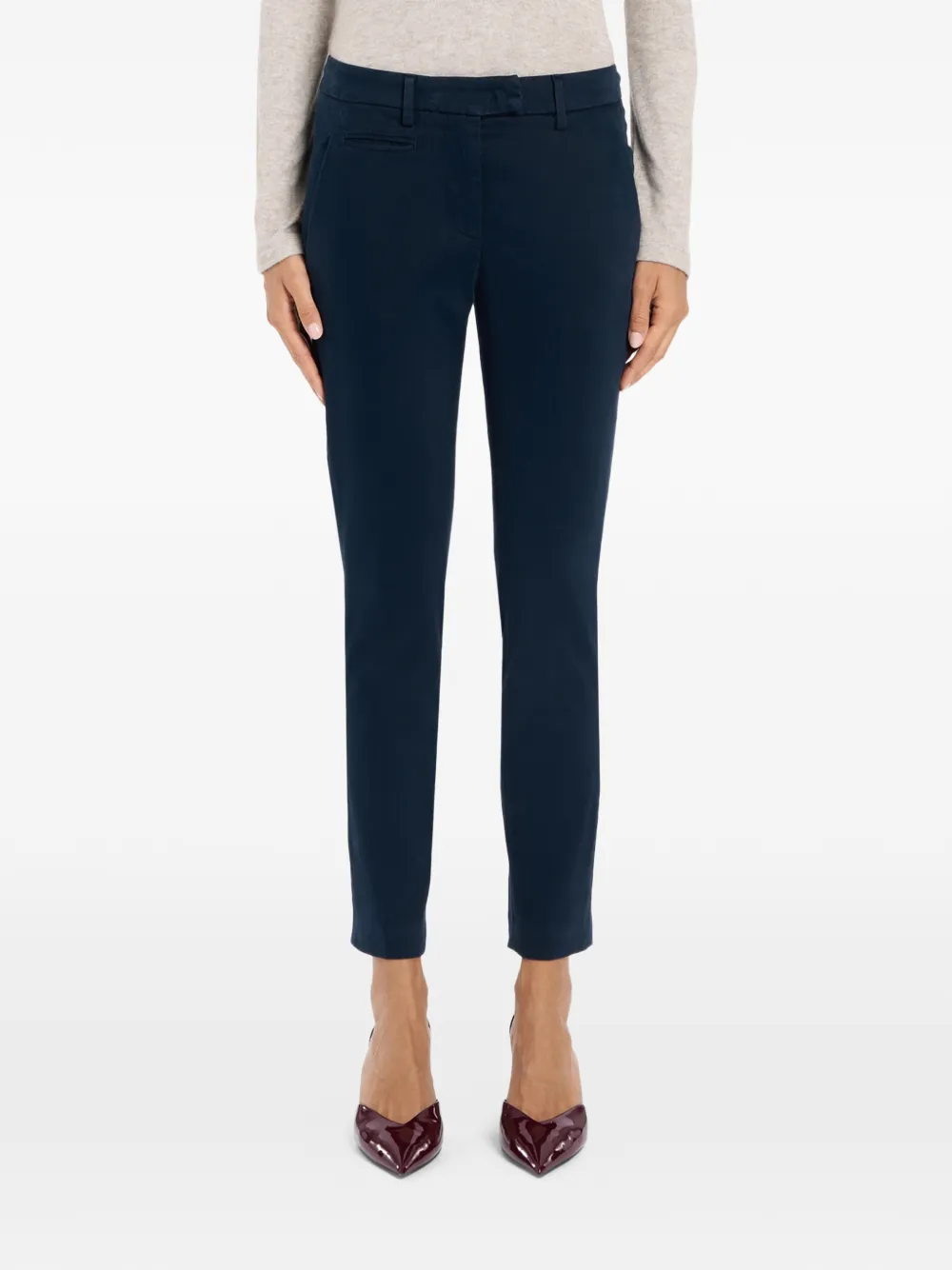 DONDUP belt-loop trousers - Blauw