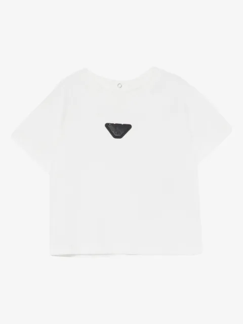 Emporio Armani Kids appliqué T-shirt