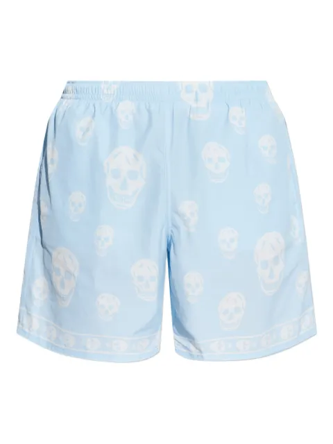 Alexander McQueen skull print swim shorts