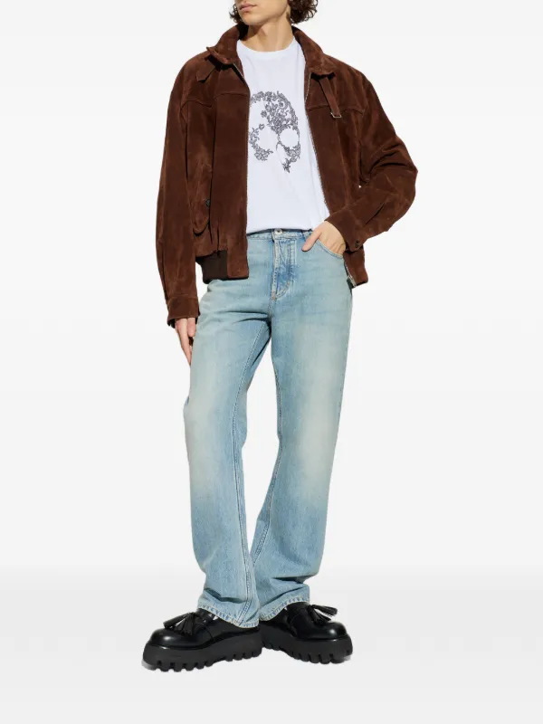 Alexander McQueen スカルプリント Tシャツ | ホワイト | FARFETCH JP