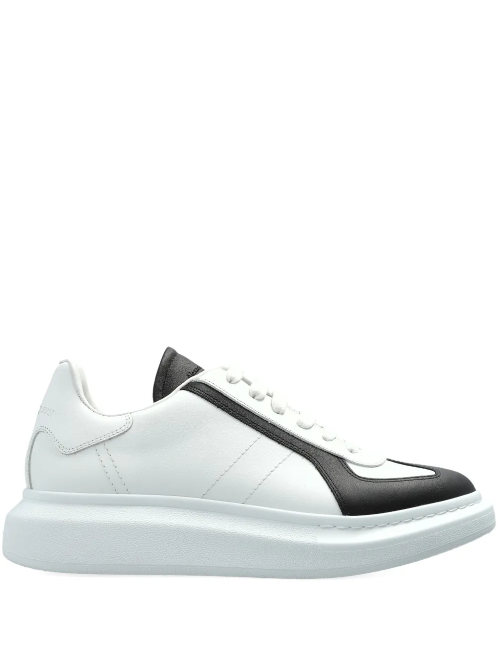 Alexander McQueen contrast-panel sneakers - Bianco