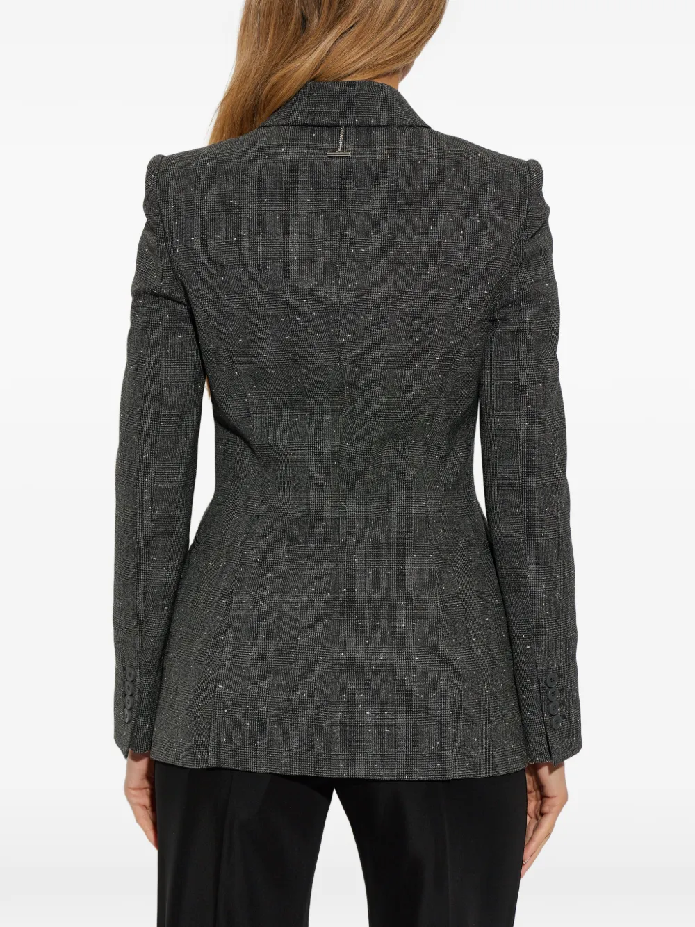 Alexander McQueen Jack met dubbele rij knopen Grijs