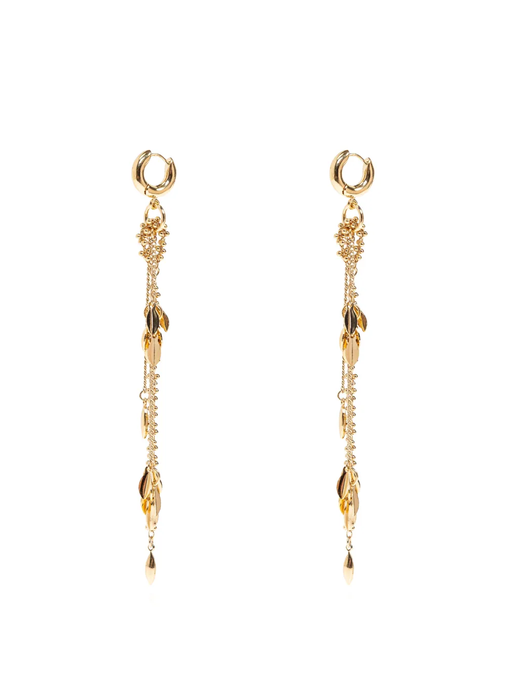 chain drop earrings