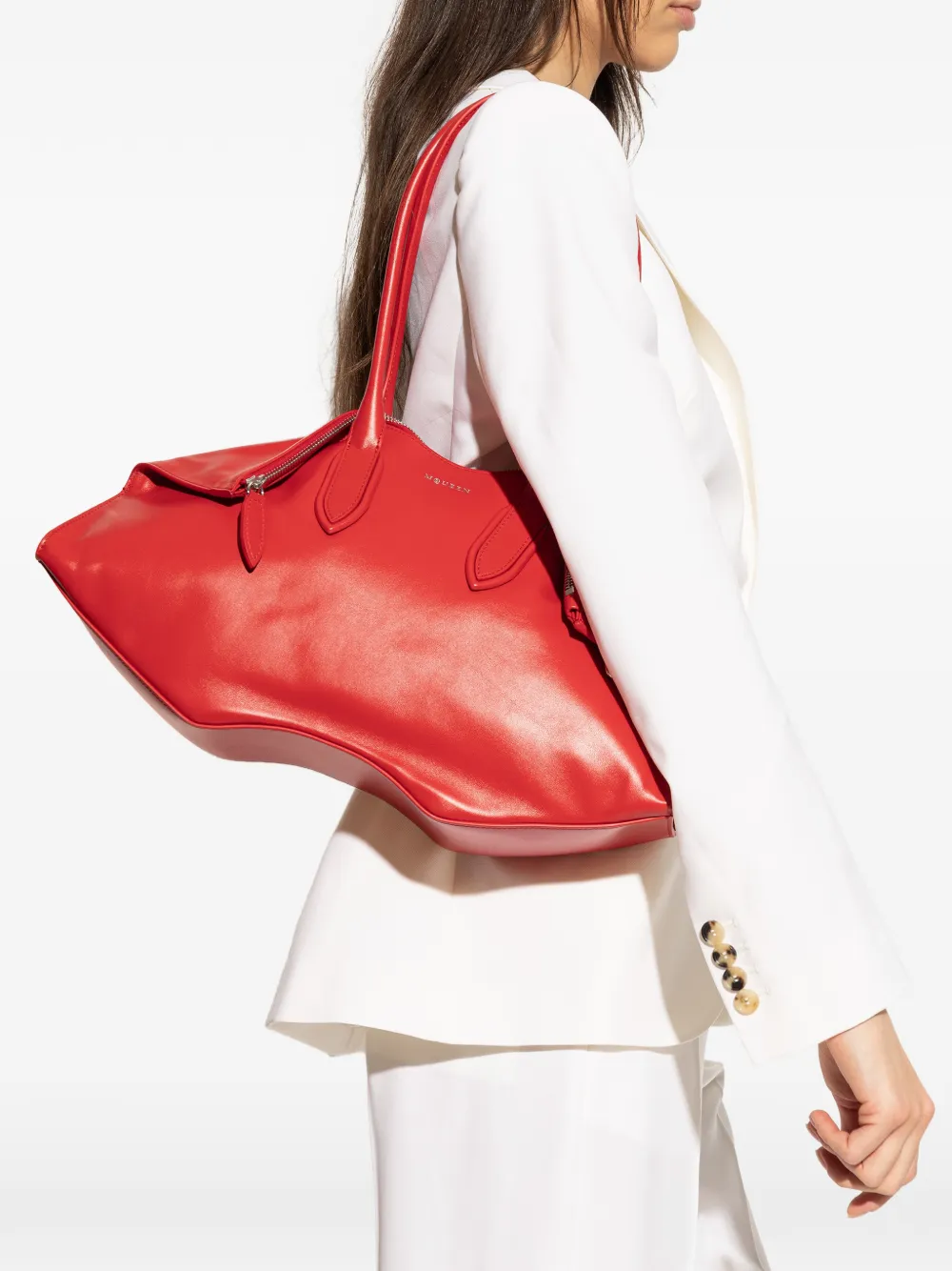 Alexander McQueen Manta tote bag - Rood