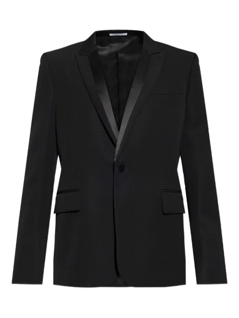 Alexander McQueen blazer con botones y solapas esmoquin
