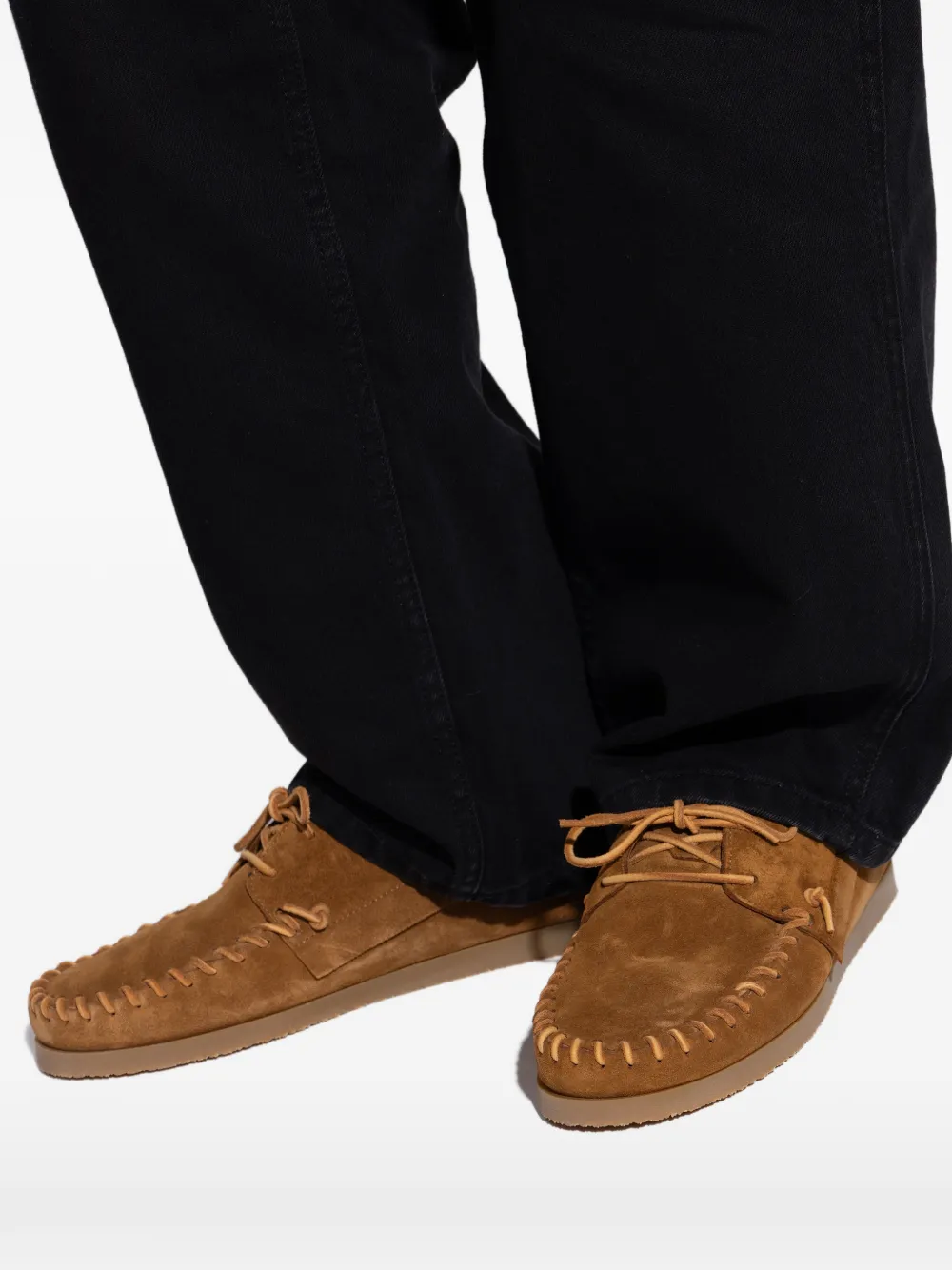 MARANT Fenlis platte derby schoenen Bruin