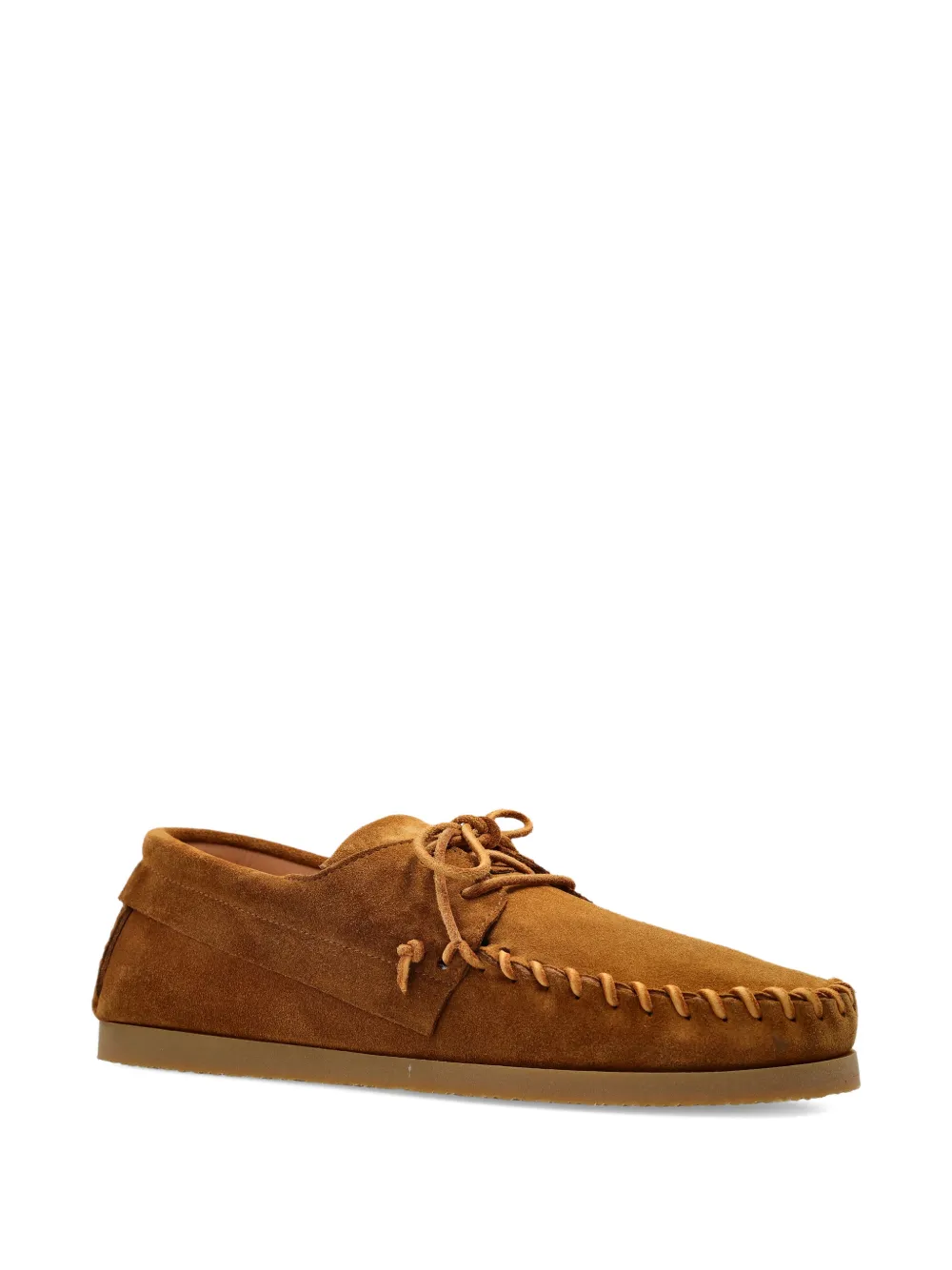 MARANT Fenlis suede boat shoes - Bruin
