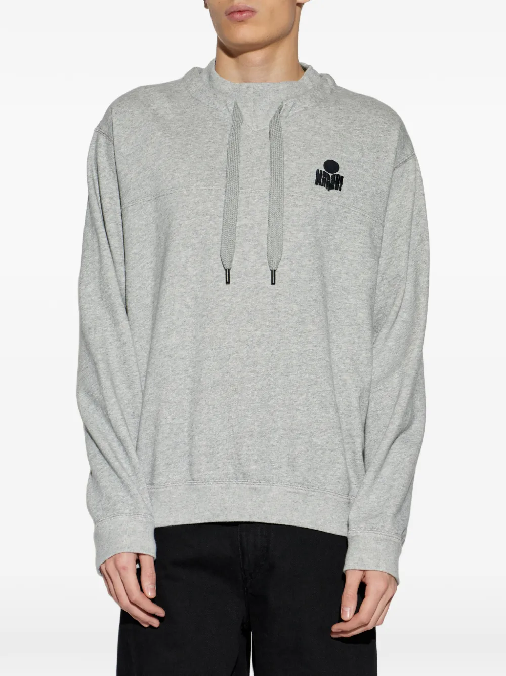 MARANT Merone sweater met trekkoord Grijs