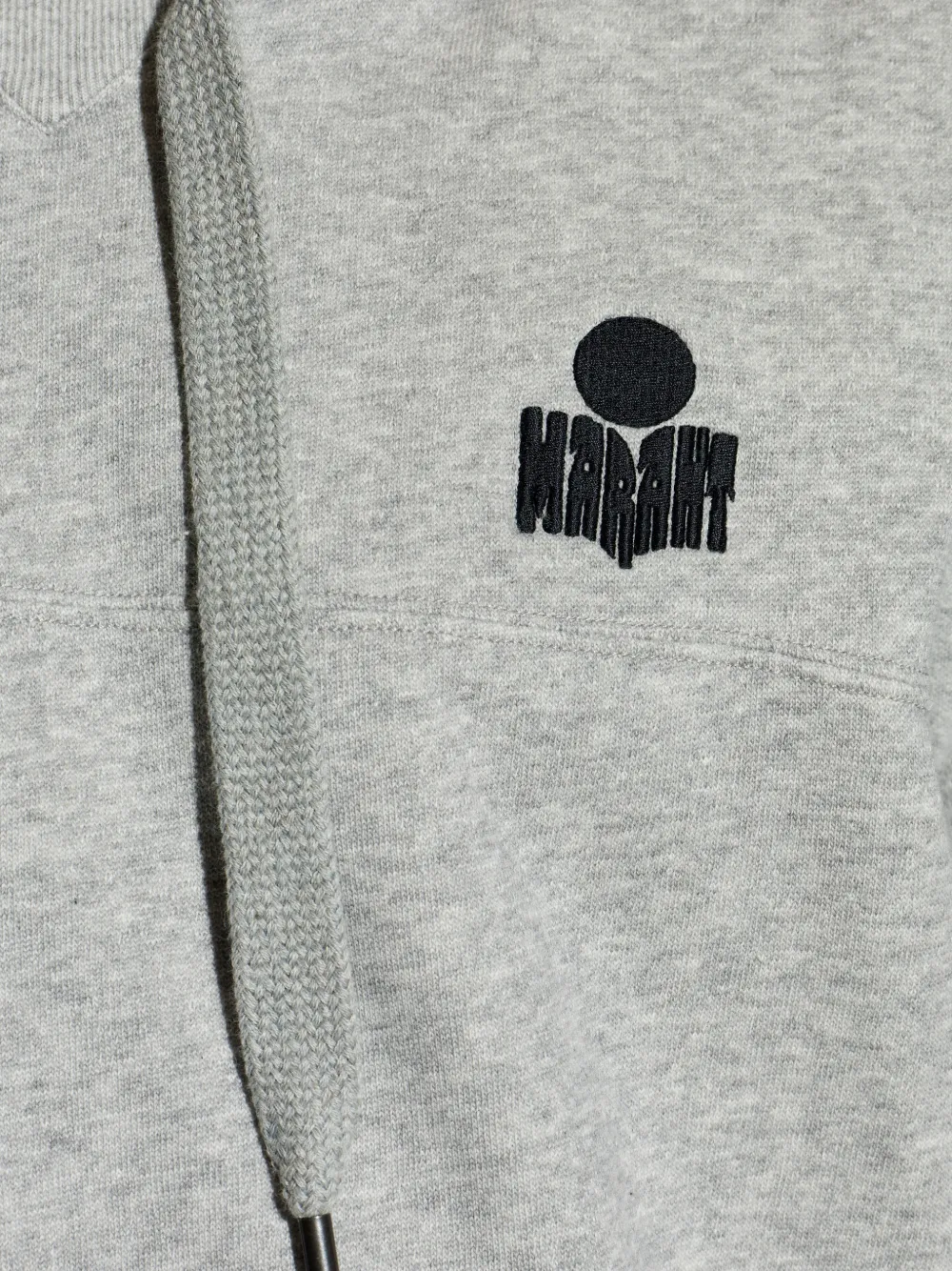 MARANT Merone sweater met trekkoord Grijs