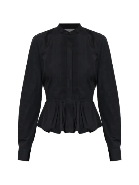 Alexander McQueen плиссированная рубашка