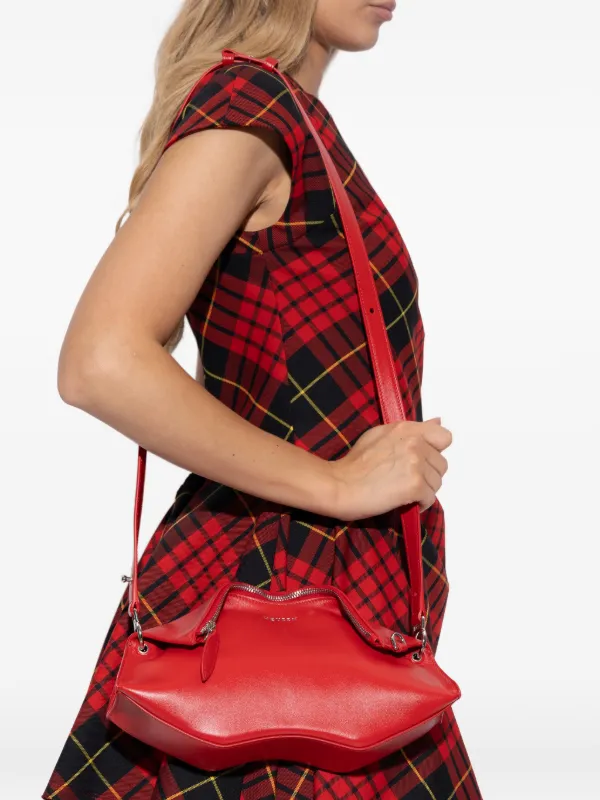Alexander McQueen Manta zip-top Clutch Bag | Red | FARFETCH