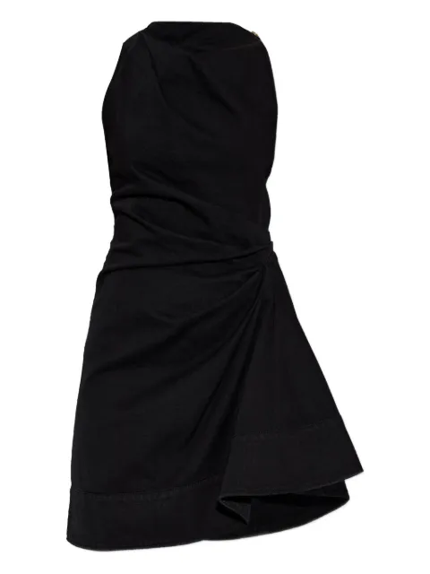 Alexander McQueen twisted sleeveless dress