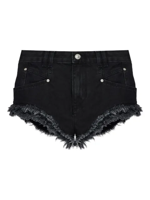ISABEL MARANT Eneidala fringed-detail shorts