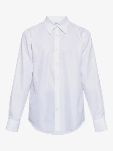 Alexander McQueen skull-print shirt