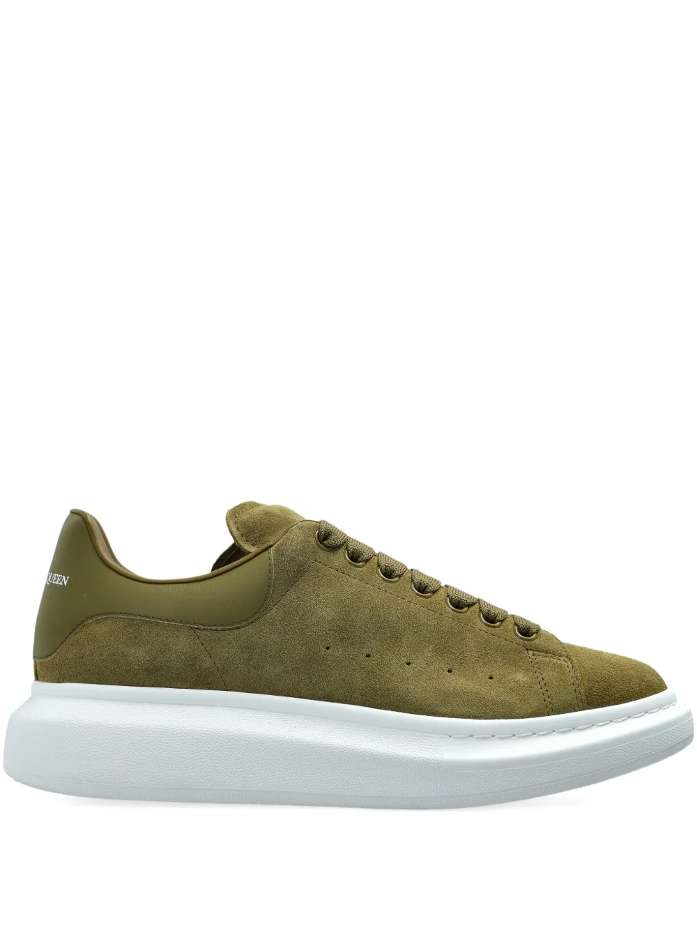 Alexander McQueen logo-print sneakers - Verde