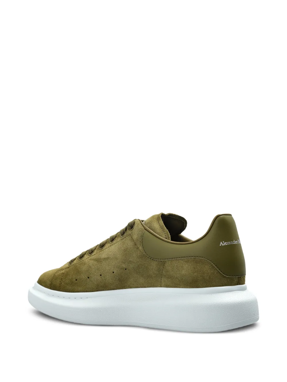 Alexander McQueen Sneakers met logoprint Groen